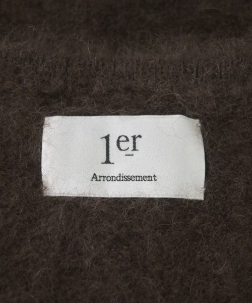 1er Arrondissement（プルミエアロンディスモン）ニット・セーター 茶 サイズ:F レディース/2200710196170