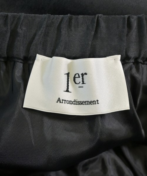 1er Arrondissement（プルミエアロンディスモン）ロング・マキシ丈スカート 黒 サイズ:38(M位) レディース/2200709245070