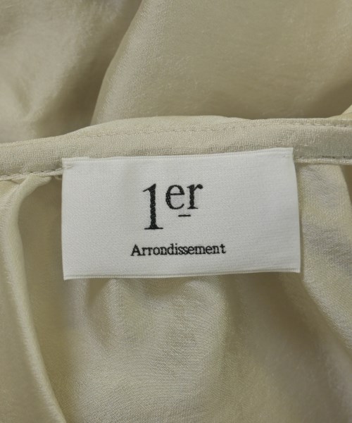 1er Arrondissement（プルミエアロンディスモン）ブラウス ベージュ サイズ:36(S位) レディース/2200719299049