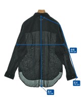 1er Arrondissement（プルミエアロンディスモン）カジュアルシャツ 黒 サイズ:36(S位) レディース/2200715019030