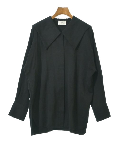 1er Arrondissement(プルミエアロンディスモン)カジュアルシャツ 黒 サイズ:38(M位)/2200644982023