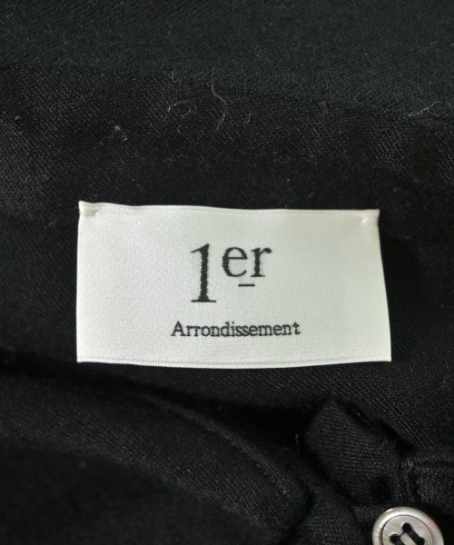 1er Arrondissement（プルミエアロンディスモン）カジュアルシャツ 黒 サイズ:38(M位) レディース/2200644982023