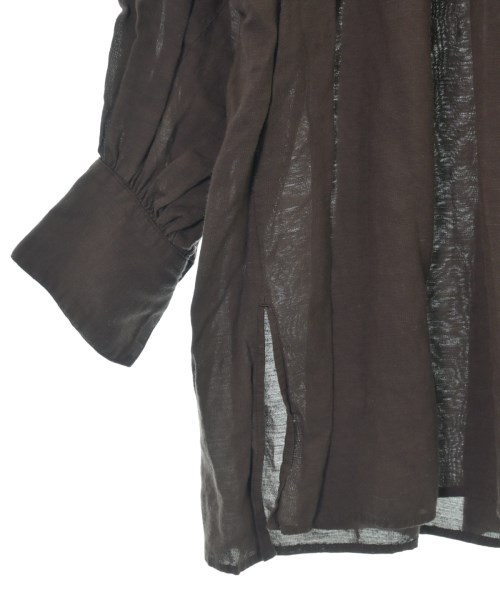 1er Arrondissement（プルミエアロンディスモン）ブラウス 茶 サイズ:36(S位) レディース/2200633289034