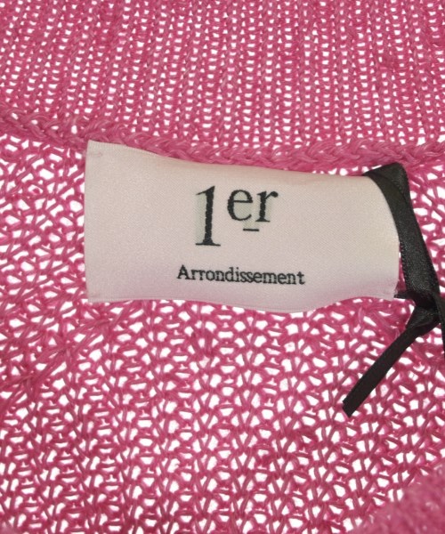 1er Arrondissement（プルミエアロンディスモン）ニット・セーター ピンク サイズ:F レディース/2200647064030