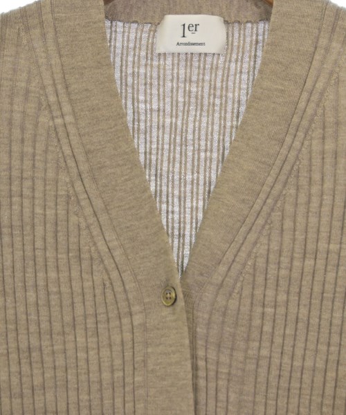 1er Arrondissement（プルミエアロンディスモン）カーディガン 茶 サイズ:-(S位) レディース/2200637597050