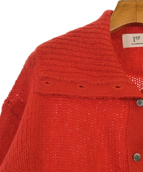 1er Arrondissement（プルミエアロンディスモン）カーディガン 赤 サイズ:F レディース/2200648856023
