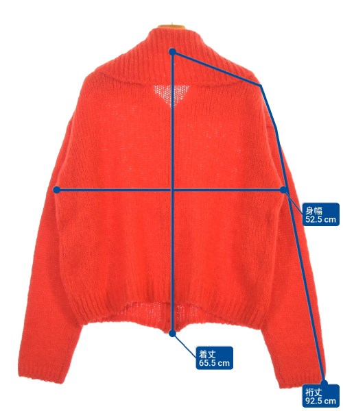 1er Arrondissement（プルミエアロンディスモン）カーディガン 赤 サイズ:F レディース/2200648856023