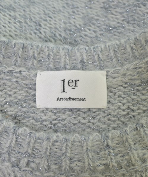1er Arrondissement（プルミエアロンディスモン）ニット・セーター グレー サイズ:F レディース/2200646148038