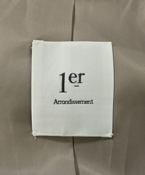 1er Arrondissement（プルミエアロンディスモン）ジャケット グレー サイズ:36(S位) レディース/2200646148076