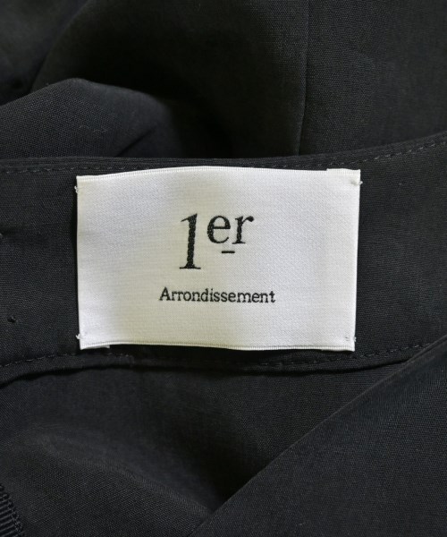 1er Arrondissement（プルミエアロンディスモン）ワンピース 黒 サイズ:36(S位) レディース/2200640762032