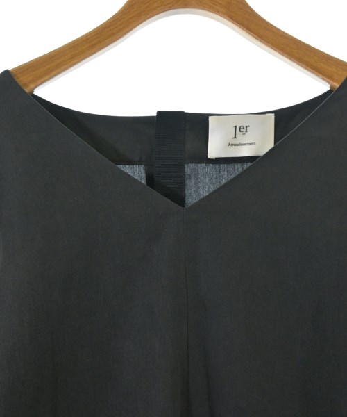 1er Arrondissement（プルミエアロンディスモン）ワンピース 黒 サイズ:36(S位) レディース/2200640762032