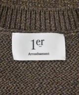 1er Arrondissement（プルミエアロンディスモン）ニット・セーター 茶 サイズ:F レディース/2200642144065