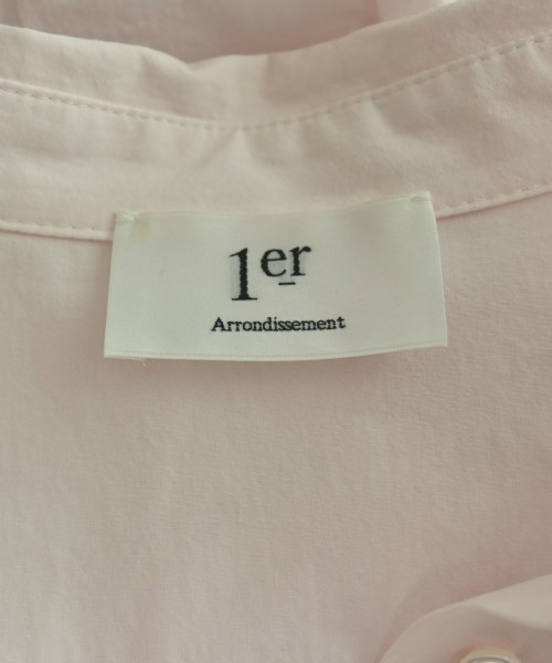 1er Arrondissement（プルミエアロンディスモン）カジュアルシャツ ピンク サイズ:38(M位) レディース/2200642621047