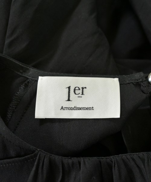 1er Arrondissement（プルミエアロンディスモン）ブラウス 黒 サイズ:38(M位) レディース/2200640936044