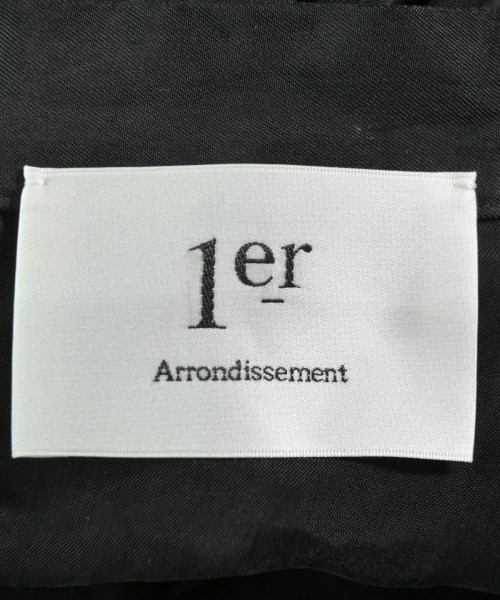 1er Arrondissement（プルミエアロンディスモン）ワンピース 黒 サイズ:36(S位) レディース/2200642009043