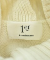 1er Arrondissement（プルミエアロンディスモン）ニット・セーター 白 サイズ:F レディース/2200643102019