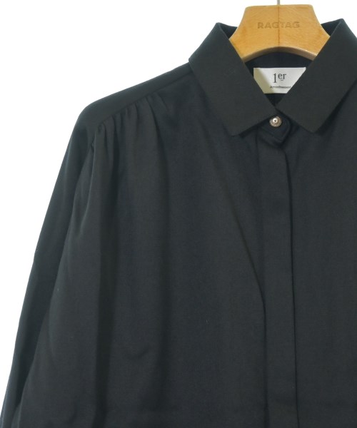 1er Arrondissement（プルミエアロンディスモン）ブラウス 黒 サイズ:36(S位) レディース/2200647842034