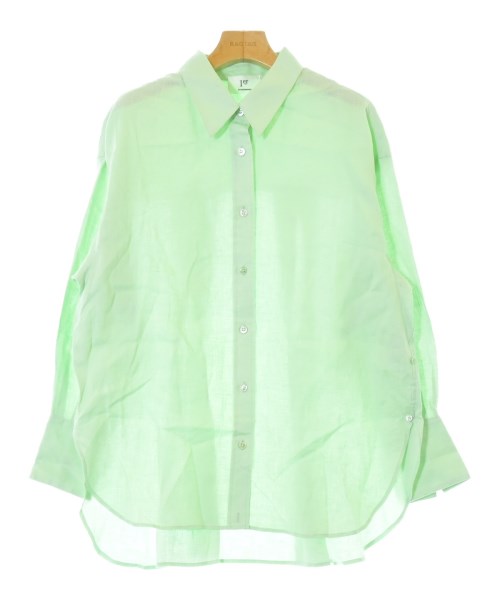 1er Arrondissement(プルミエアロンディスモン)カジュアルシャツ 緑 サイズ:36(S位)/2200642404053