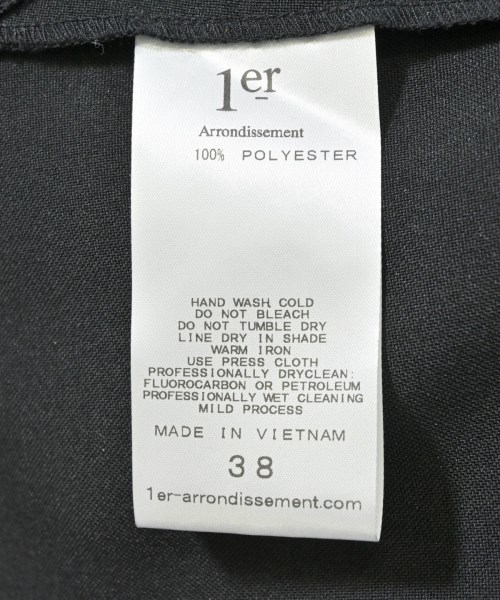 1er Arrondissement（プルミエアロンディスモン）その他 黒 サイズ:38(M位) レディース/2200649121045