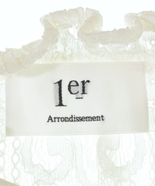1er Arrondissement（プルミエアロンディスモン）ブラウス 白 サイズ:38(M位) レディース/2200653983035