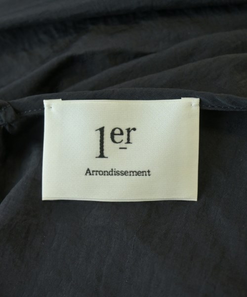 1er Arrondissement（プルミエアロンディスモン）ワンピース 黒 サイズ:36(S位) レディース/2200702289057