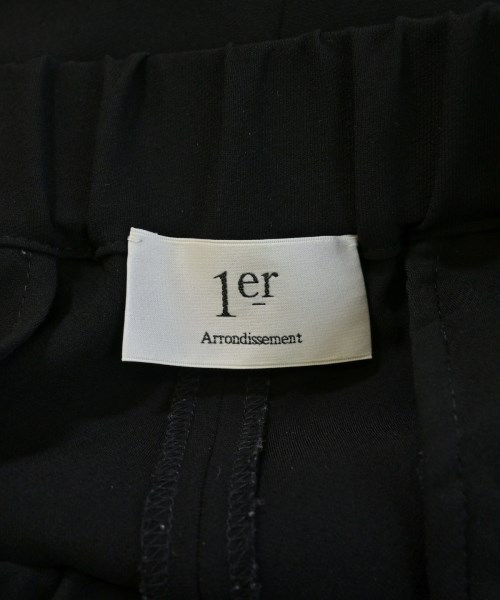 1er Arrondissement（プルミエアロンディスモン）スラックス 黒 サイズ:36(S位) レディース/2200699889070