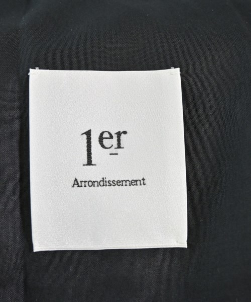 1er Arrondissement（プルミエアロンディスモン）カジュアルジャケット 黒 サイズ:36(S位) レディース/2200706313024