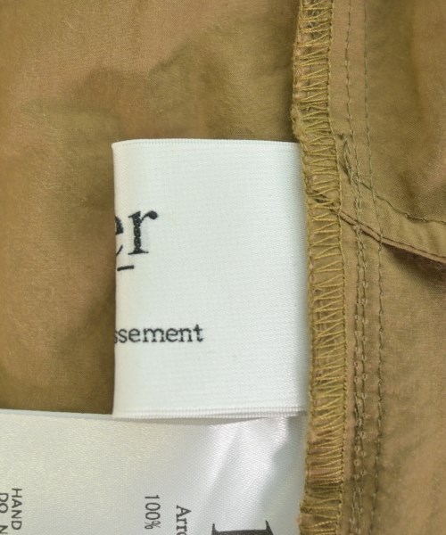 1er Arrondissement（プルミエアロンディスモン）ワンピース ベージュ サイズ:38(M位) レディース/2200698562011