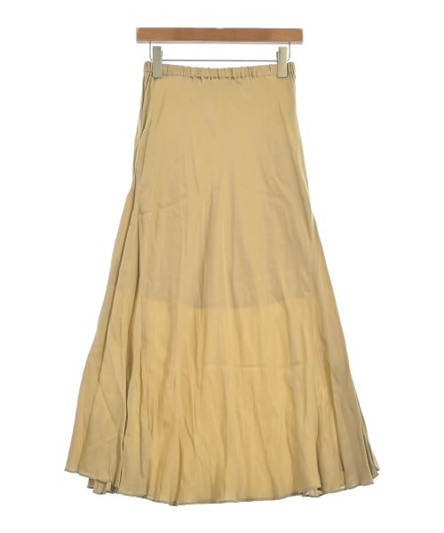 1er Arrondissement(プルミエアロンディスモン)ロング・マキシ丈スカート ベージュ サイズ:36(S位)/2200660251066