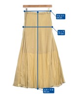 1er Arrondissement（プルミエアロンディスモン）ロング・マキシ丈スカート ベージュ サイズ:36(S位) レディース/2200660251066