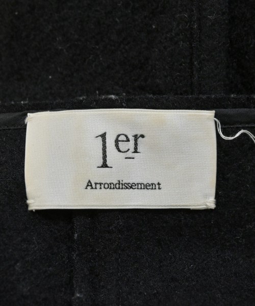 1er Arrondissement（プルミエアロンディスモン）カジュアルシャツ 黒 サイズ:36(S位) レディース/2200665293016
