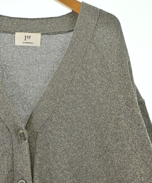 1er Arrondissement（プルミエアロンディスモン）カーディガン グレー サイズ:F レディース/2200666020024