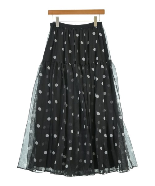 1er Arrondissement（プルミエアロンディスモン）ロング・マキシ丈スカート 黒 サイズ:36(S位) レディース/2200666020048