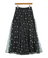 1er Arrondissement（プルミエアロンディスモン）ロング・マキシ丈スカート 黒 サイズ:36(S位) レディース/2200666020048