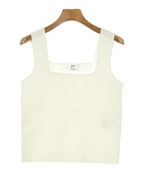 1er Arrondissement(プルミエアロンディスモン)タンクトップ 白 サイズ:-(S位)/2200666588043