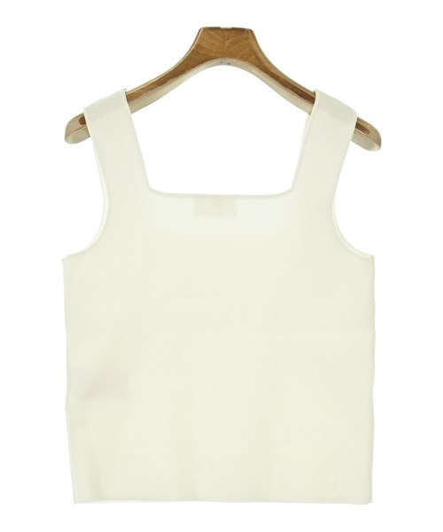 1er Arrondissement（プルミエアロンディスモン）タンクトップ 白 サイズ:-(S位) レディース/2200666588043