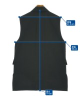 1er Arrondissement（プルミエアロンディスモン）ベスト 黒 サイズ:36(S位) レディース/2200667817043