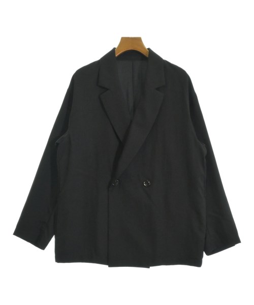 1er Arrondissement(プルミエアロンディスモン)カジュアルジャケット 黒 サイズ:36(S位)/2200670836017