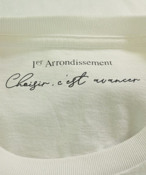 1er Arrondissement（プルミエアロンディスモン）Tシャツ・カットソー 白 サイズ:-(M位) レディース/2200731596058