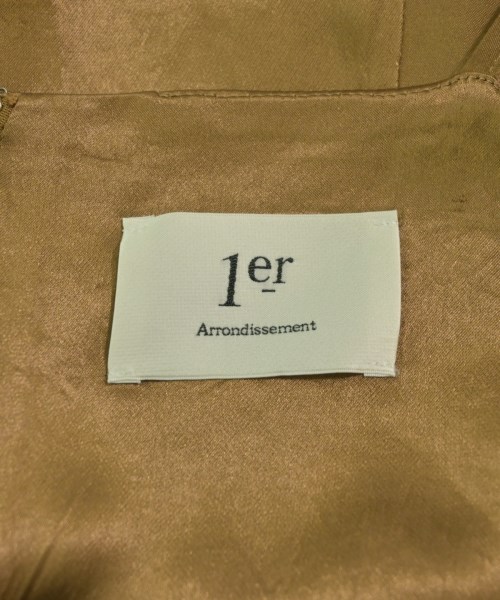 1er Arrondissement（プルミエアロンディスモン）オールインワン/サロペット 茶 サイズ:F レディース/2200716537038