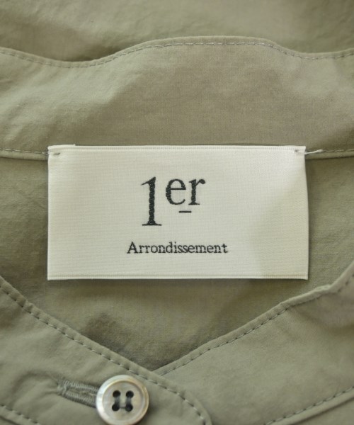 1er Arrondissement（プルミエアロンディスモン）カジュアルシャツ カーキ サイズ:36(S位) レディース/2200717110087