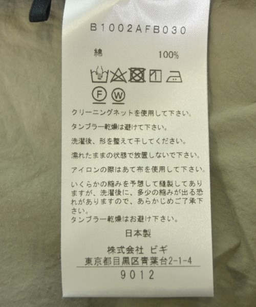 1er Arrondissement（プルミエアロンディスモン）カジュアルシャツ カーキ サイズ:36(S位) レディース/2200717110087