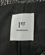 1er Arrondissement（プルミエアロンディスモン）チェスターコート 黒 サイズ:36(S位) レディース/2200717860128