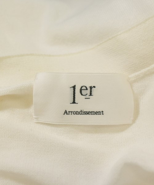 1er Arrondissement（プルミエアロンディスモン）カーディガン 白 サイズ:F レディース/2200670808045