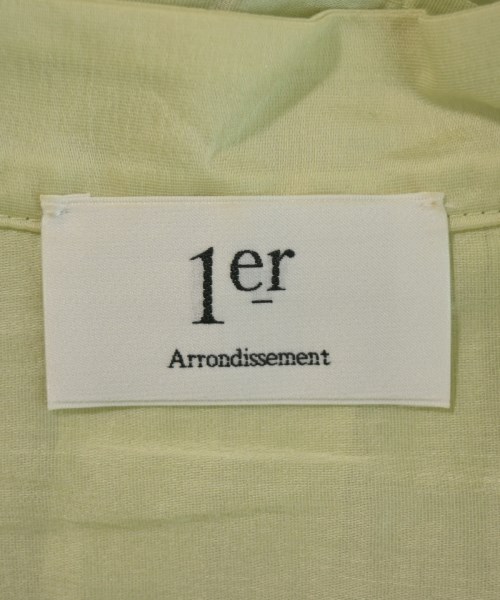1er Arrondissement（プルミエアロンディスモン）ブラウス 緑 サイズ:38(M位) レディース/2200716627173