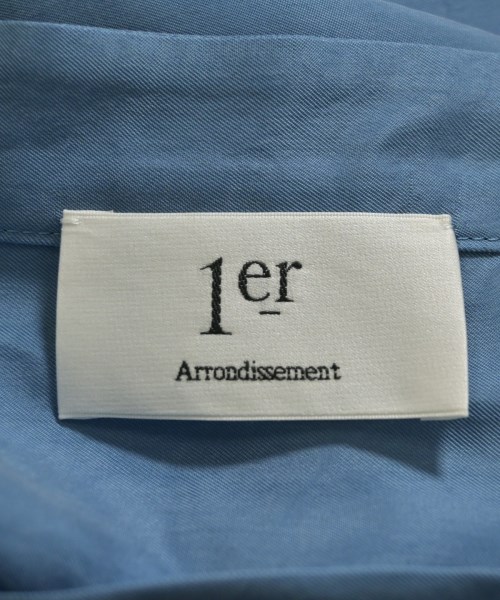 1er Arrondissement（プルミエアロンディスモン）ブラウス 青 サイズ:38(M位) レディース/2200719176043