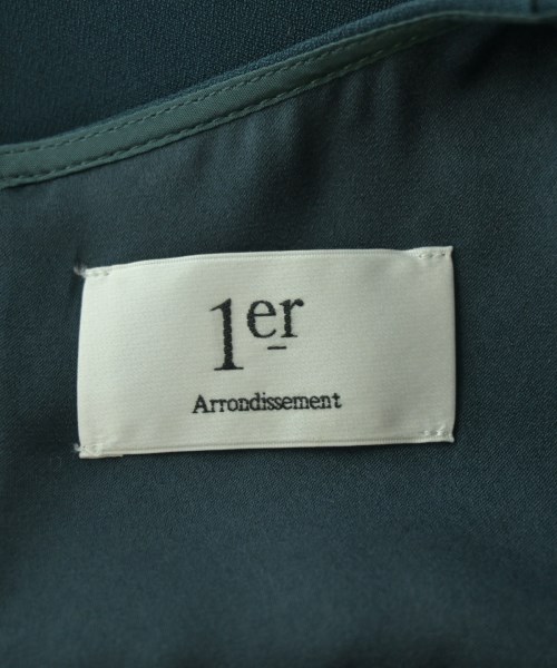 1er Arrondissement（プルミエアロンディスモン）ブラウス 緑 サイズ:36(S位) レディース/2200719895104