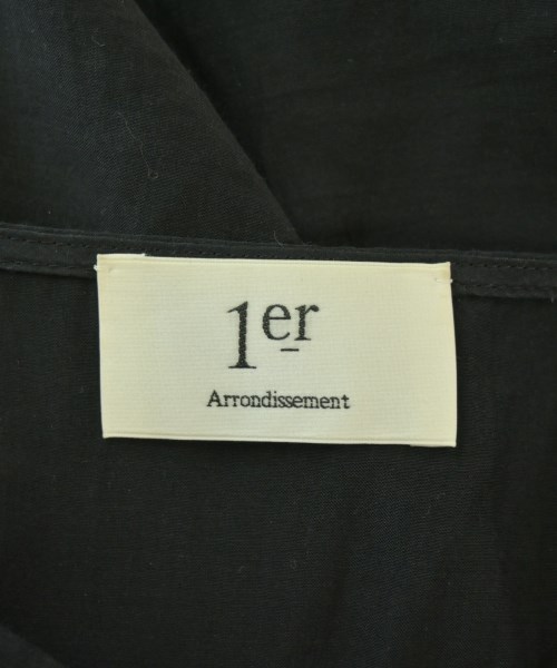 1er Arrondissement（プルミエアロンディスモン）ブラウス 黒 サイズ:F レディース/2200719895128