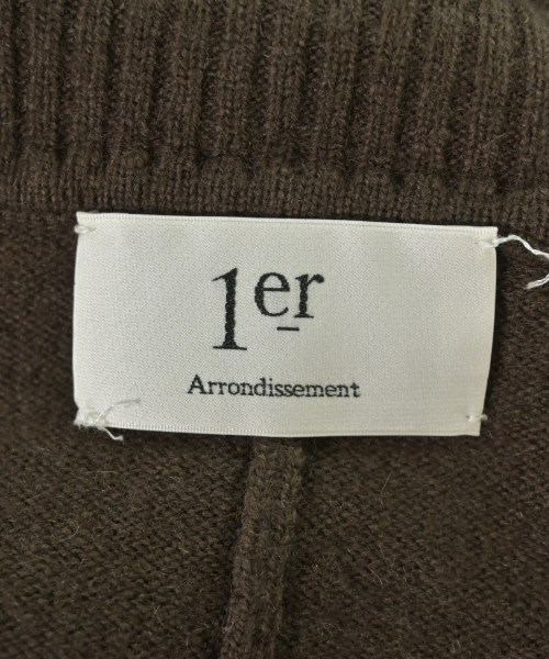 1er Arrondissement（プルミエアロンディスモン）ニット・セーター 茶 サイズ:F レディース/2200721108124