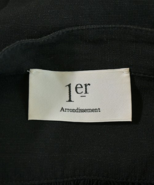 1er Arrondissement（プルミエアロンディスモン）ブラウス 黒 サイズ:38(M位) レディース/2200724411030